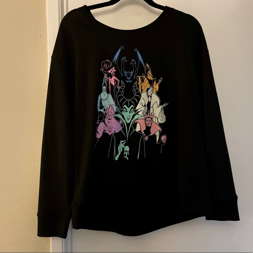 Hot Topic-Disney Villains sweatshirt